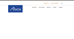 Desktop Screenshot of cloudcaptech.com